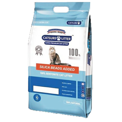 Bentonite Catsure Cat Litter Lemon Flavor 5 litter image