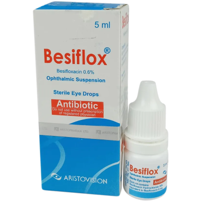 Besiflox 0.6 Percent Ophthalmic Solution 5ml Drop image