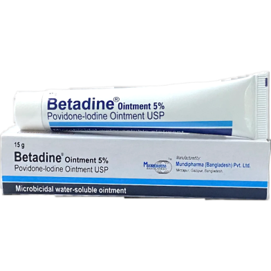 Betadine Ointment 15 gm Tube image