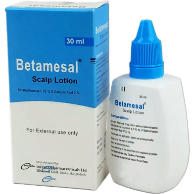 Betamesal 0.05 Percent 2 Percent Scalp Lotion 30 gm image