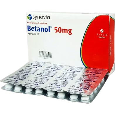 Betanol 50 mg Tablet 10's Strip image