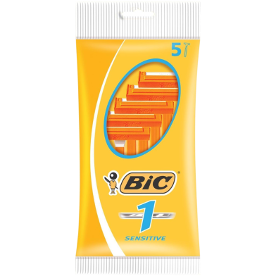 Bic 1 Sensitive Razor - 5pcs image