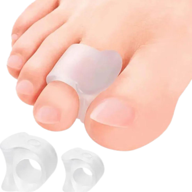 Big Toe Straightener Thumb Valgus Protector Silicone Gel Foot Fingers Toe Separator Bunion Adjuster Feet Pads Relief Foot Pain image
