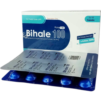 Bihale 100 - (1 Box) 30 Capsules image
