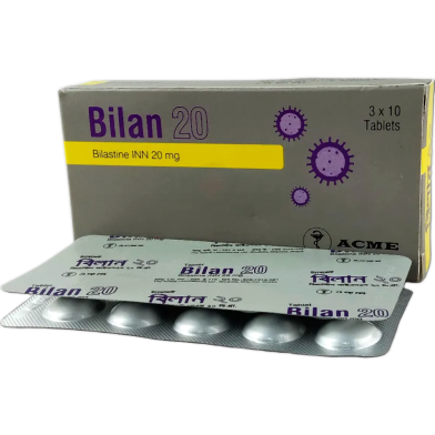 Bilan 20mg - (1 Strip) 10 Tablets image