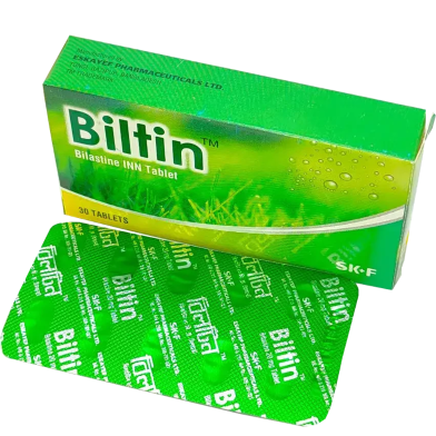 Biltin 20 mg Tablet 10's Strip image