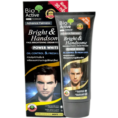 Bio Active Bright Handsome Face Brightening Cream For Men 70g image