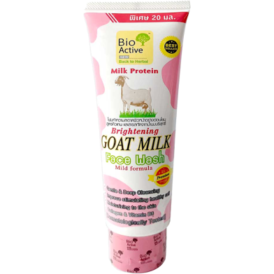 Bio Active Brightening Goat Milk Facewash 100 ml image