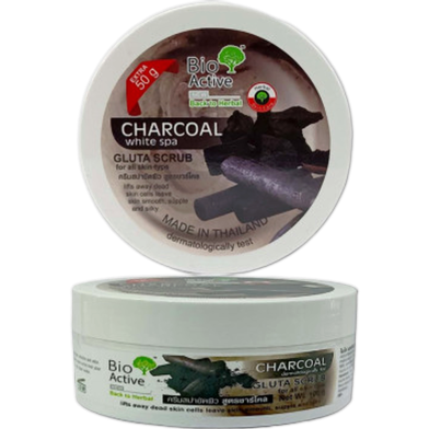 Bio Active Charcoal Gluta Body Scrub 100gm image