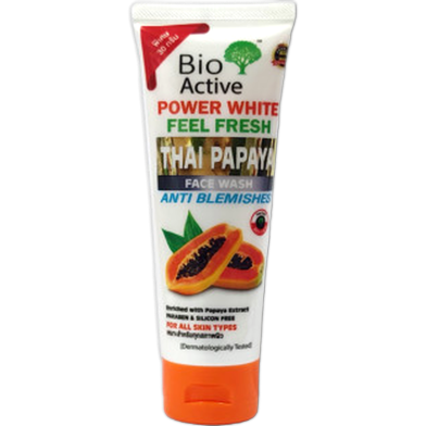 Bio Active Power White Feel Fresh Anti Blemishes Face Wash 100g image