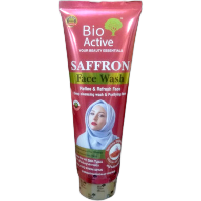 Bio Active Saffron Face Wash 90g image