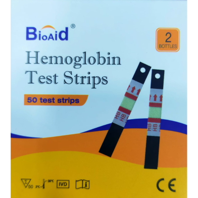 Bioaid Hemoglobin Meter Kit with 50 Strips image