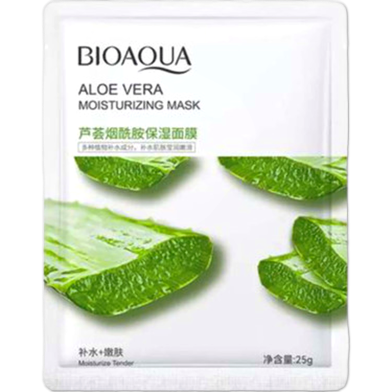 Bioaqua Aloe Vera Moisturizing Sheet Mask 25gm image