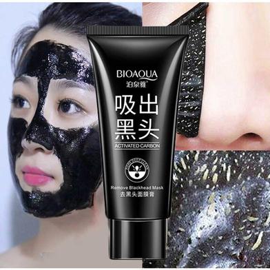 Bioaqua Charcoal Peel Off Blackhead Mask Skin Care Face Mask - 60 gm Slide 2
