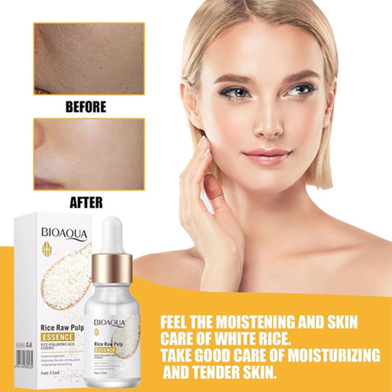 Bioaqua Hyaluronic Acid Essence Hydration And Moisturizing Rice Serum-15 Ml Slide 4