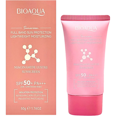 Bioaqua Niacinamide Brightening Sunscreen Non Sticky Uv Protection Skincare Sunblock 50gm image