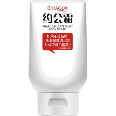 Bioaqua Pearl Delicate Silky Body Cream Feet Women Skin Care 180gm image