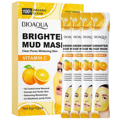 Bioaqua Vitamin C Face Mask 8gx10 Pcs image