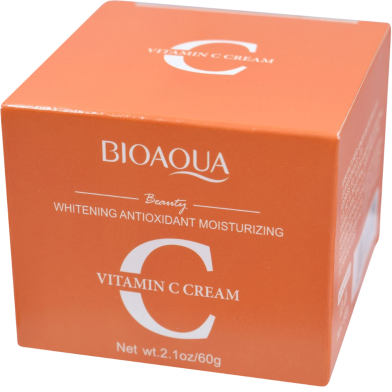 Bioaqua Vitamin C Nourishing Moisturizing Improve Dull Skin Whitening Cream - 60gm image