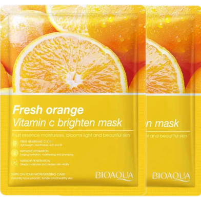 Bioaqua Vitamin C Sheet Mask 25 gm (Combo Pack of 2) image