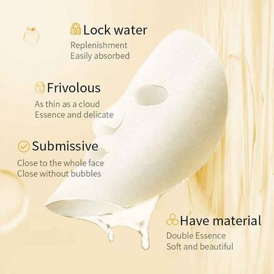 Bioaqua rice raw pulp mask hydrating moisturizing face sheet mask- 25gm - 6976504680205 Slide 4