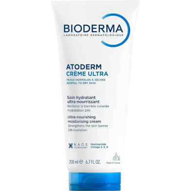 Bioderma Atoderm Ultra Creme Nourishing Moisturizing Cream 200ml image