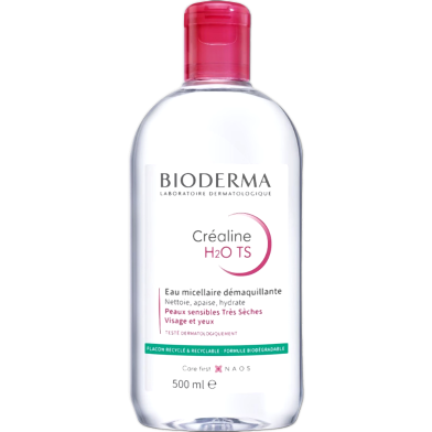 Bioderma Crealine H2O TS Micellar Water 500ml image