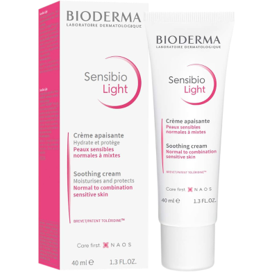 Bioderma Sensibio Light Normal To Combination Sensitive Skin Soothing Cream - 40ml image