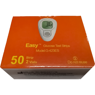 Bioland Easy Blood Glucose Test Strips 50pcs Model G-423ES 25 image