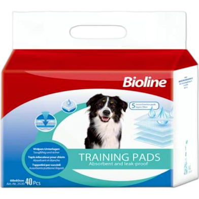 Bioline Dog Training Pads (60x60cm) 40pcs image