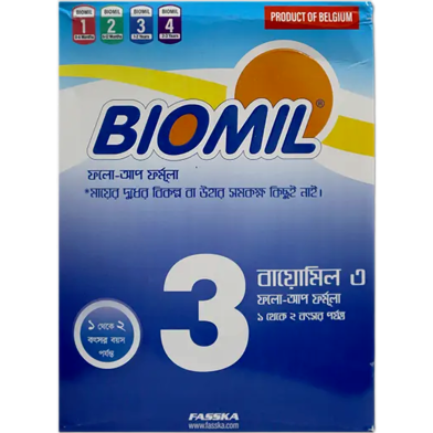 Biomil Packet Milk Formula 3 From 1 To 2 Years 350 gm image