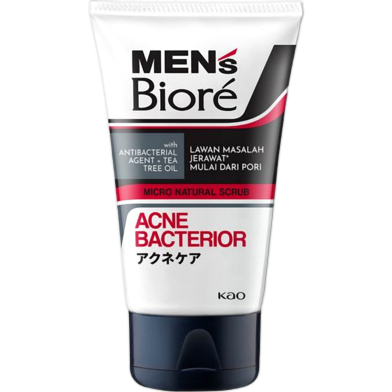 Biore Mens Facial Foam Acne Bacterior -100gm image