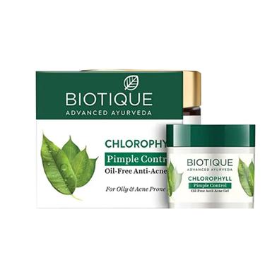 Biotique Bio Chlorophyll Oil Free Anti-Acne Gel and Post For Oily and Acne Prone Skin -294117501 image