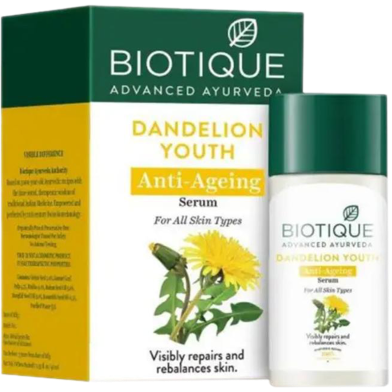 Biotique Dandelion Youth Anti- Ageing Serum -294349024 image