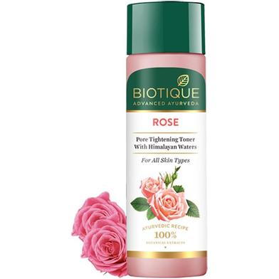 Biotique Pure Rose Water Face Toner - 120ml -328206380 image