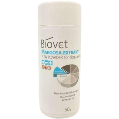 Biovet Flea And Tick Powder For Cats And Dog 50G image