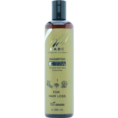 Biowomen Extra Ginseng Plus Aloe Vera Chamomile Shampoo for Hair Loss - 300ml image