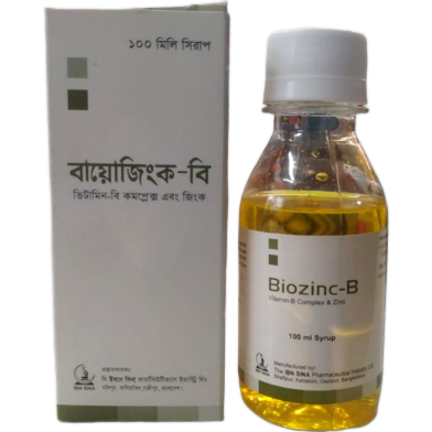 Biozinc-B 100 Ml Syrup 100 Ml Bottle image