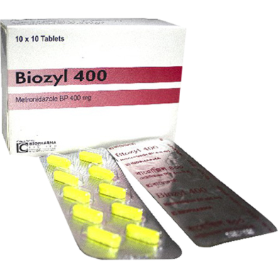 Biozyl 400 mg - 10's Strip Tablet image