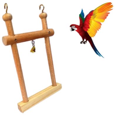 Bird Swing Toy Parch Ladder Toy Bird Accessories image
