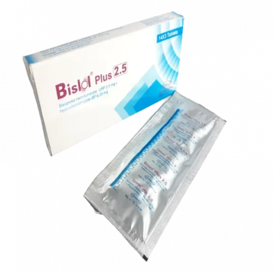 Bislol 2.5 mg Tablet 14's Strip image