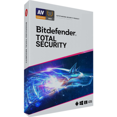 Bitdefender Total Security for Three Devices-1Year image