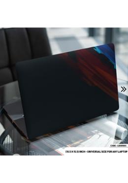 DDecorator Black Abstract Art Laptop Sticker image