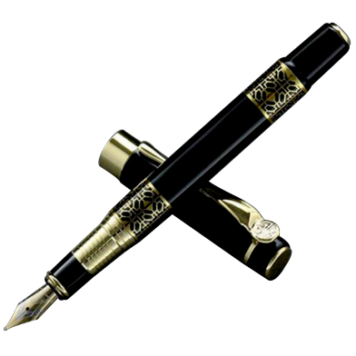 Black Best Fountain Ink Pen Gift Item - 1 pcs image