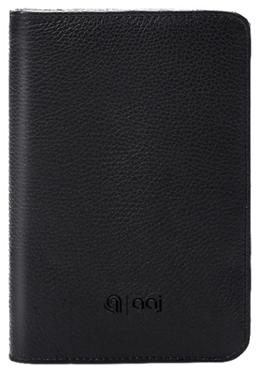 Black Milling Leather All-In-One Travel Wallet SB-W129 image
