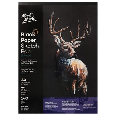 Black Paper Sketch Pad Signature image