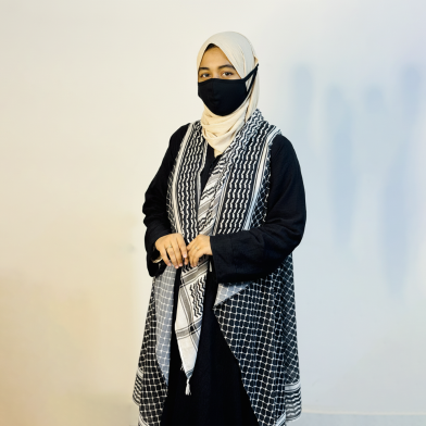 Black and White Keffiyeh Koti image