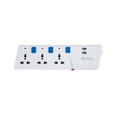 Blaze Smart Multiplug(3skt,2p,3y)Usb image