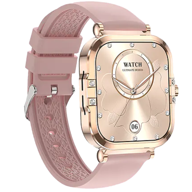 Blisbond Pearl AMOLED Display Bluetooth Calling Smart Watch for Women image