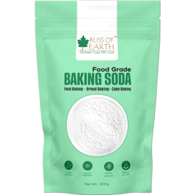 Bliss Of Earth Food Grade Baking Soda 200gm image